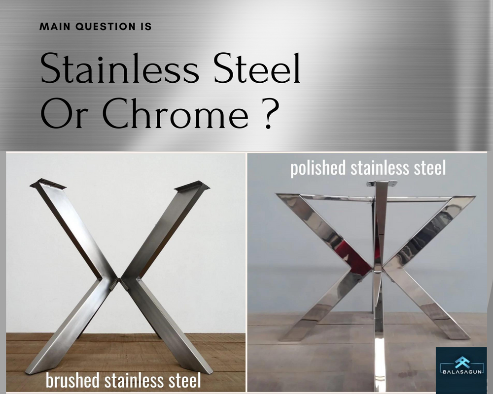 STAINLESS STEEL VERSUS CHROME
