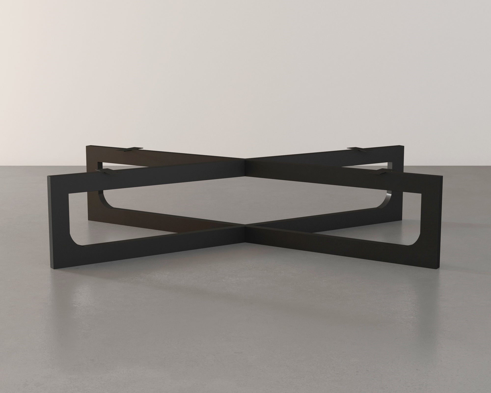 Modern Low Height Coffee Table Base | Centre Table Base | Customizable