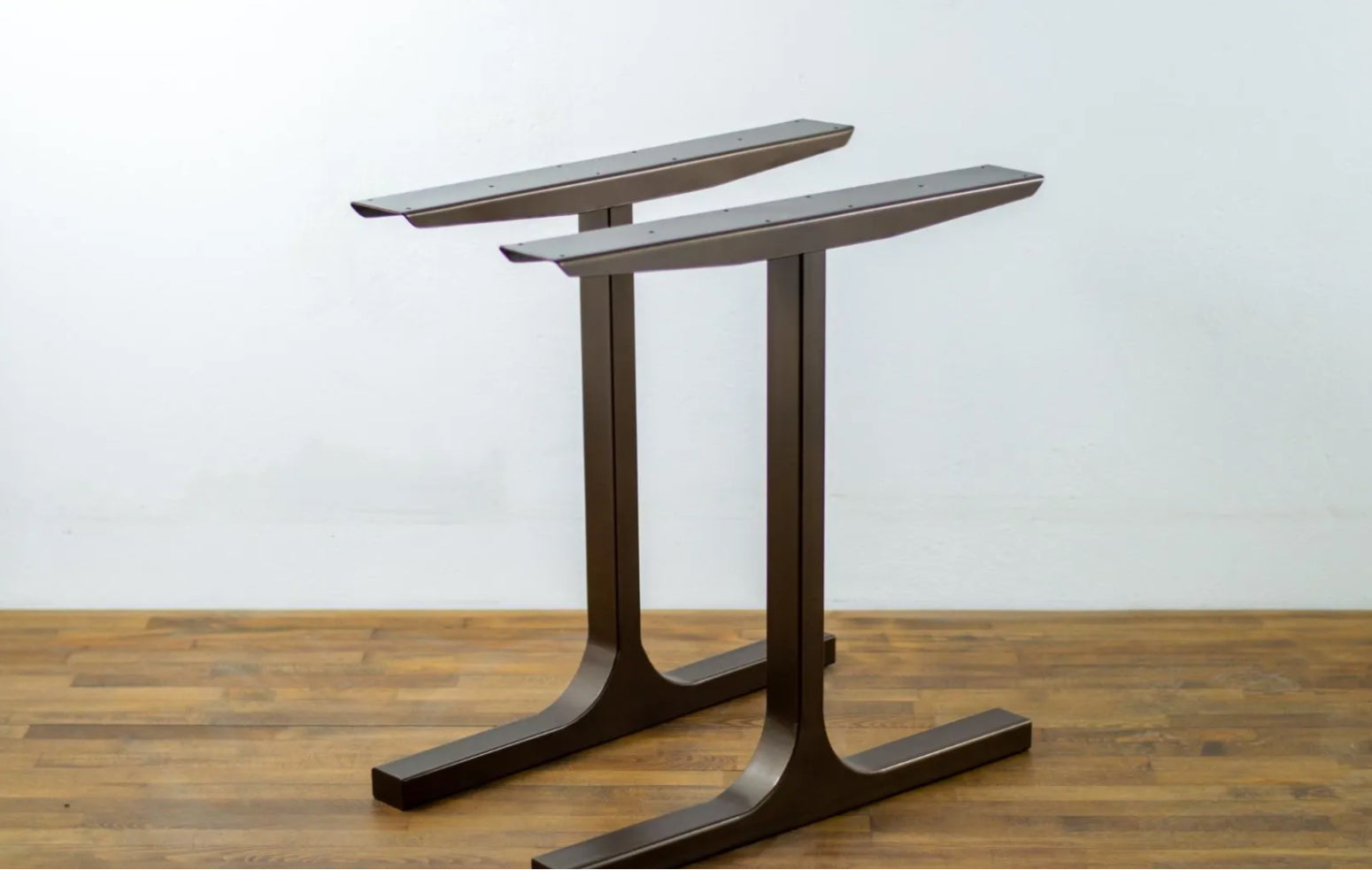 28" Besik Single Bar Table Legs, 28" Width Base | Set (2)
