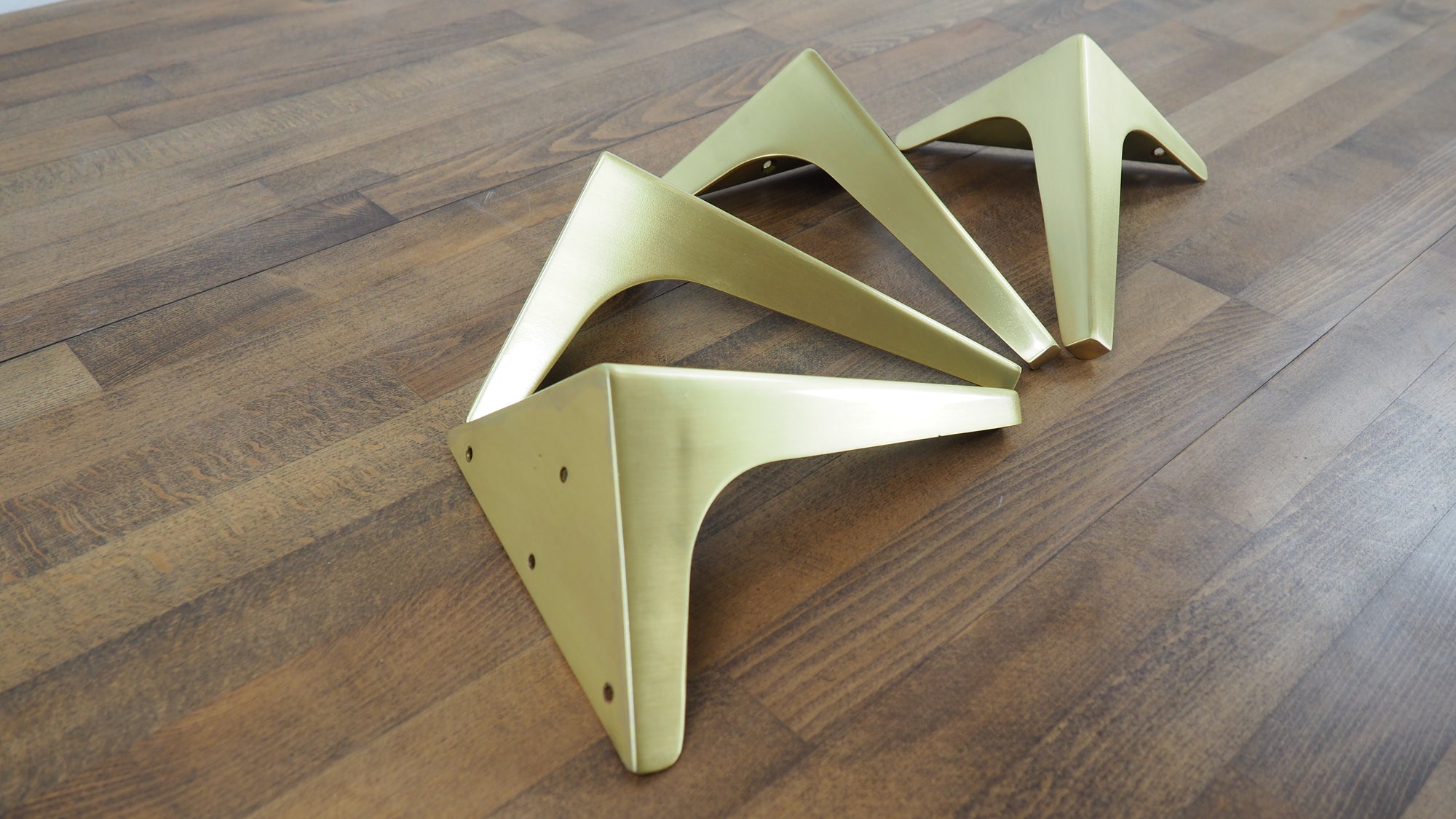 8" Wings Brass Sofa Legs,Brass Furniture Legs | Customizable  (Height 5"to  11")| Set(4)