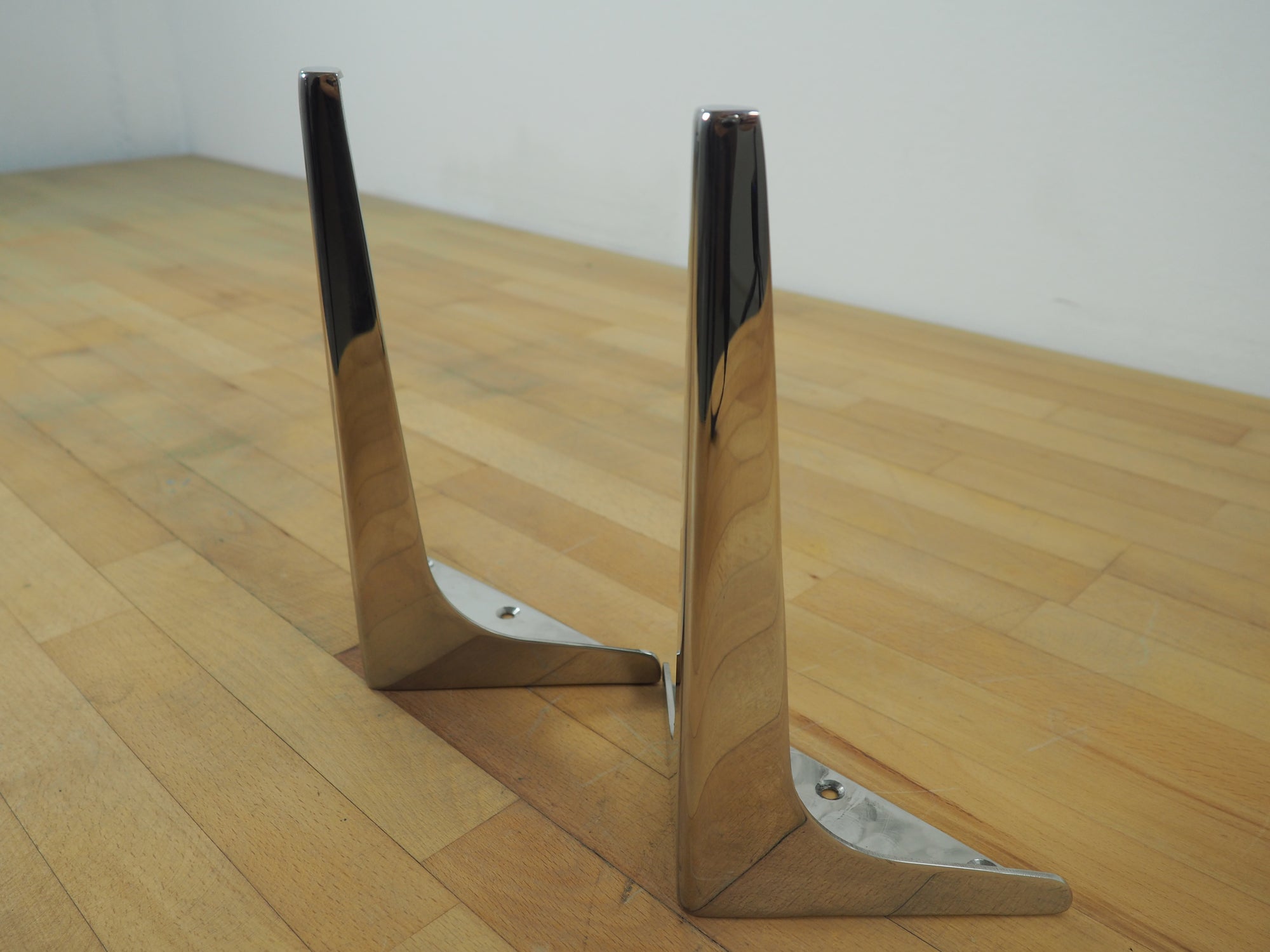 10'' Wings Stainless Steel Furniture Legs Set ( 4)