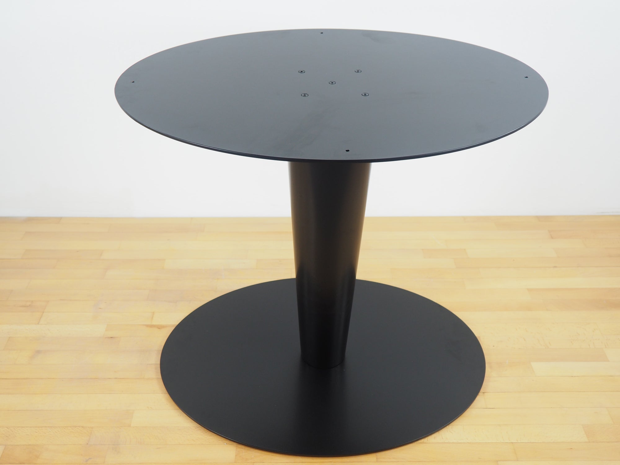 Steel Table Base , Round Table Pedestal, TULIP 28 by Balasagun