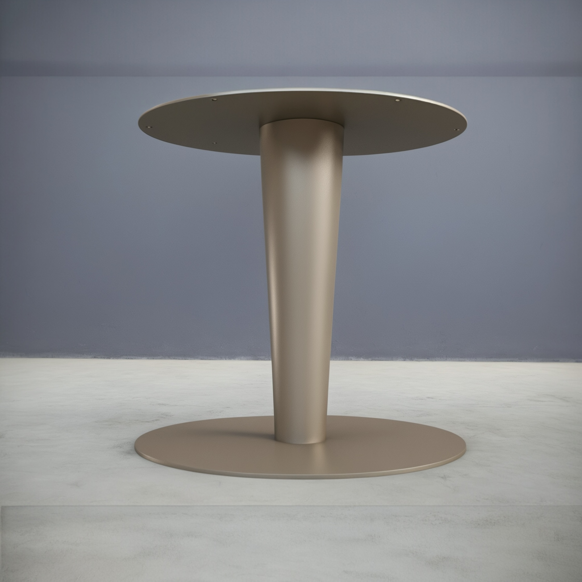 oval pedestal base