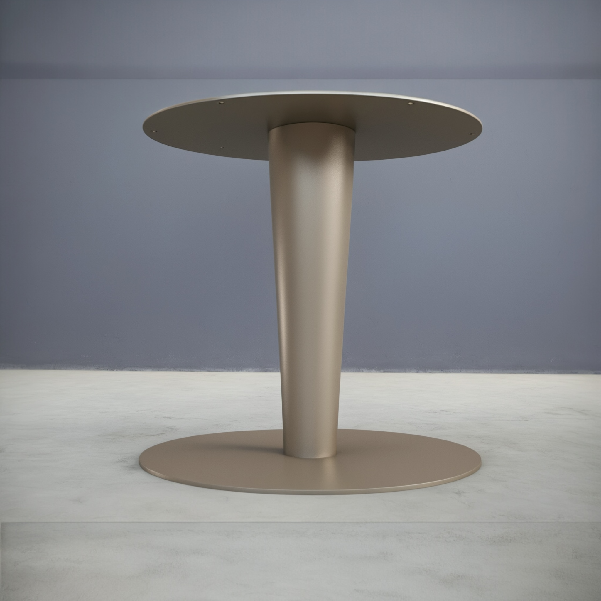 oval pedestal base