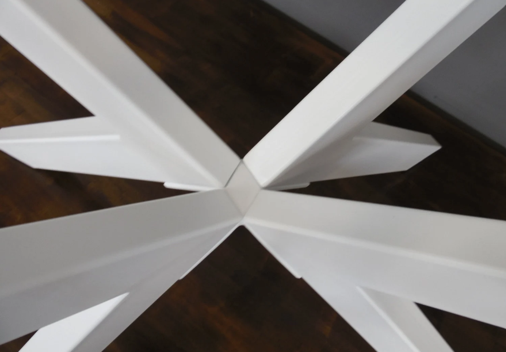 Round Dining Steel Table Base , 28"H x 52” R  TUG - Table Base