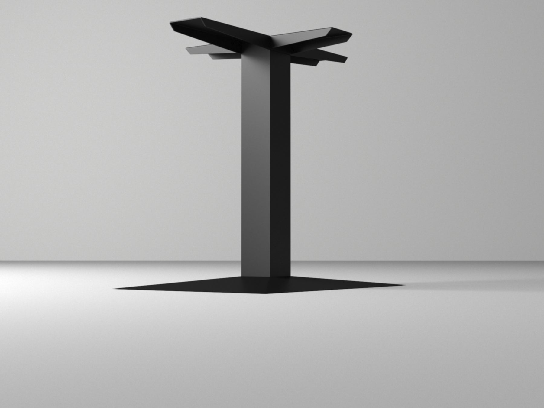 28" BIG ZARF Post Pedestal Table Base
