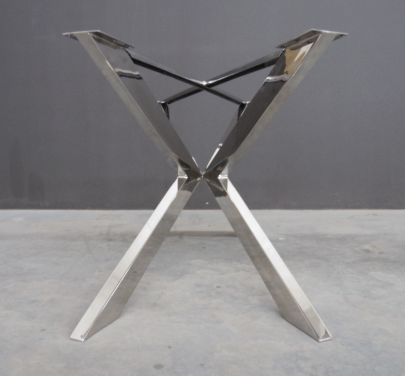 Round Metal Dining Table Base For 72 '' Round Tables , 28"H x 48” R TUG