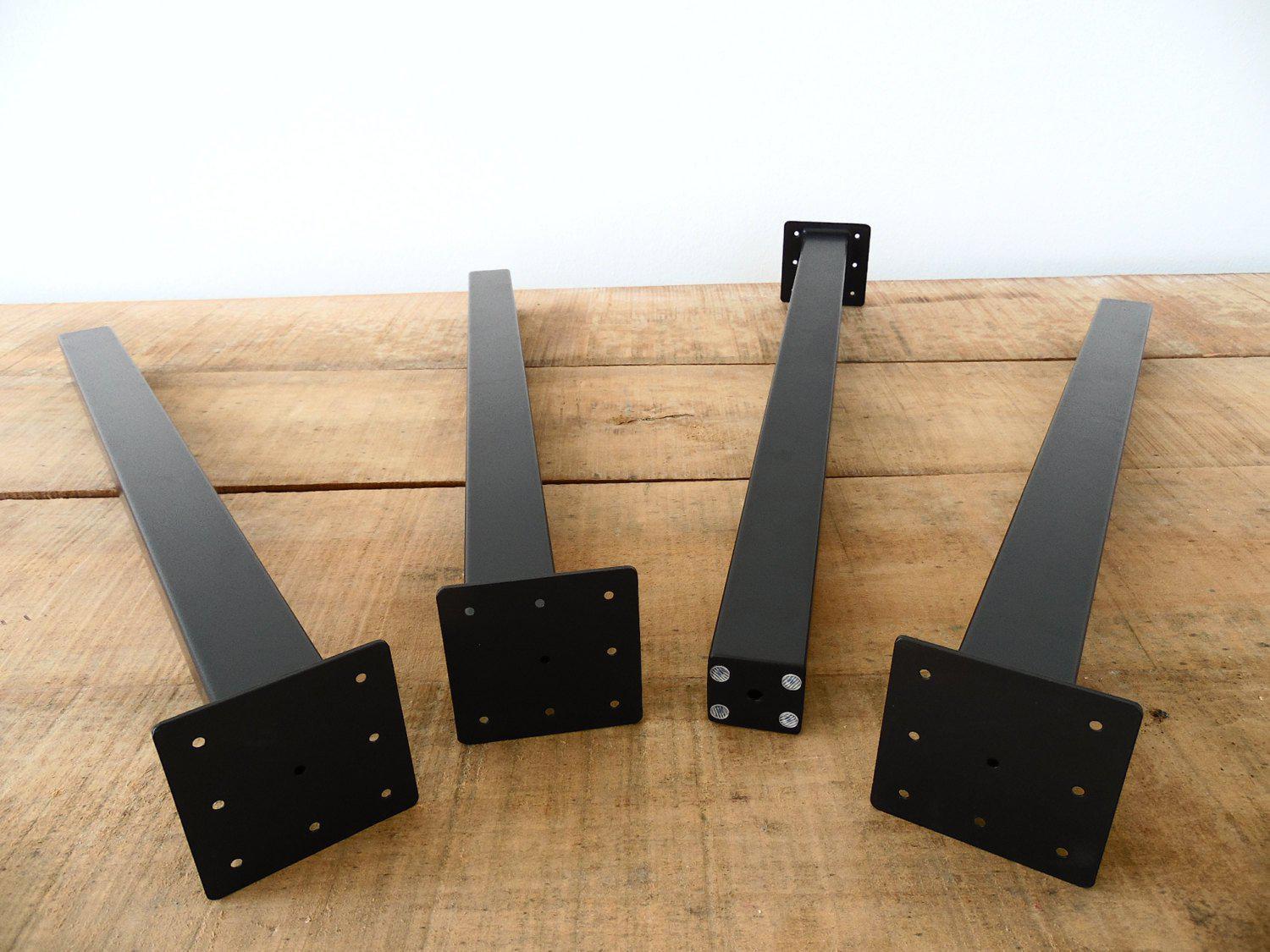 18" Steel Post Table Legs