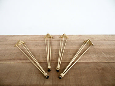 Brass hairpin table legs online