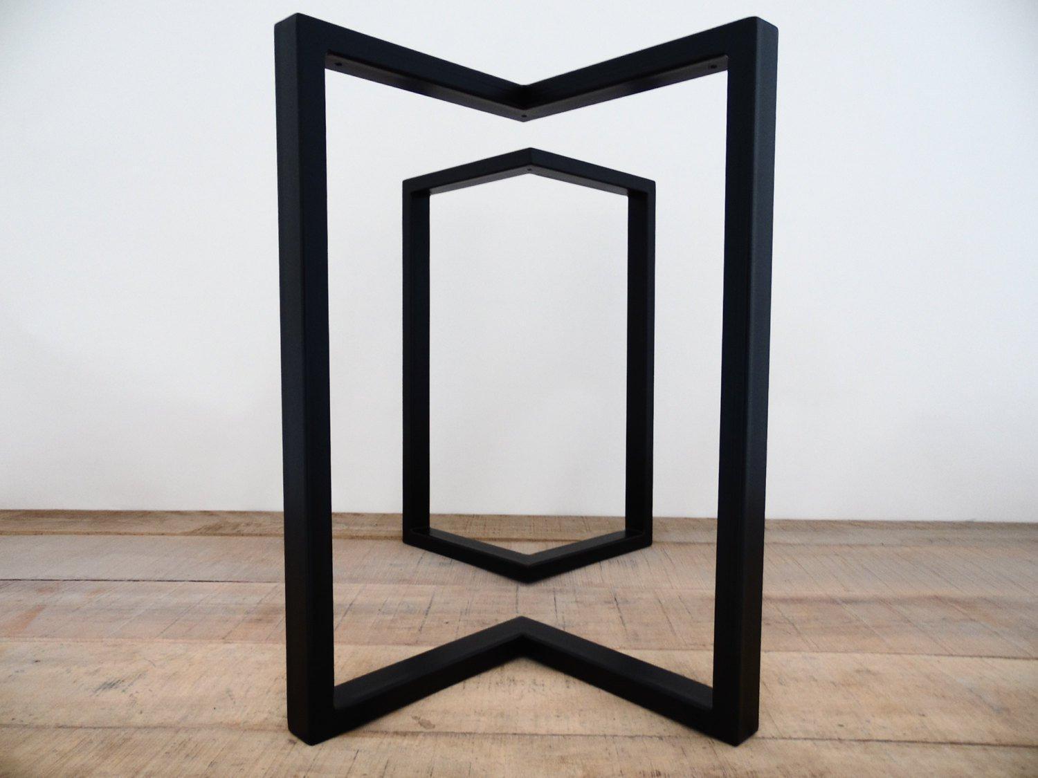 metal table legs modern