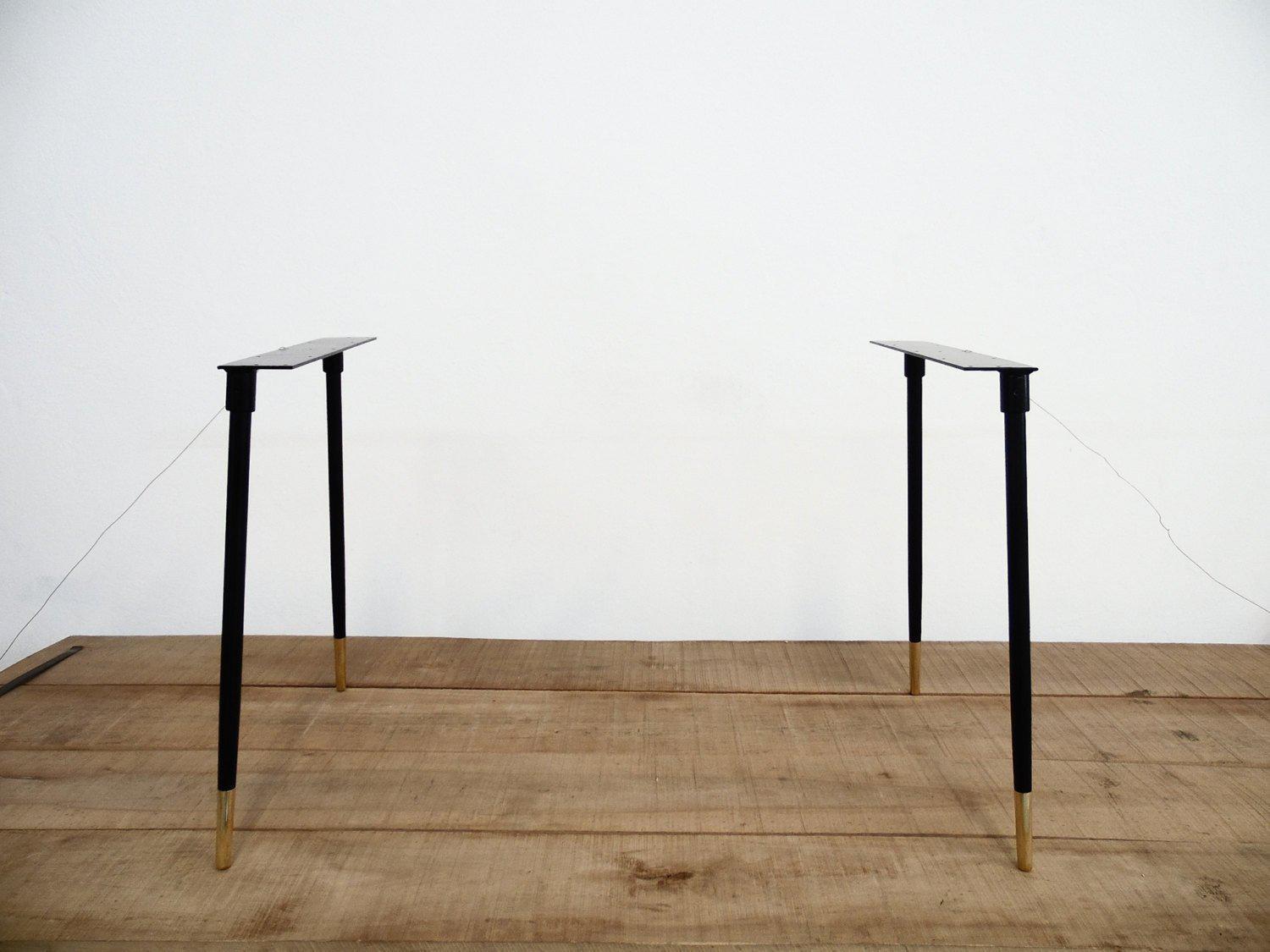 28" CIRID - Table Legs, 20" Base Width , Height 26" To 32" Set(2)