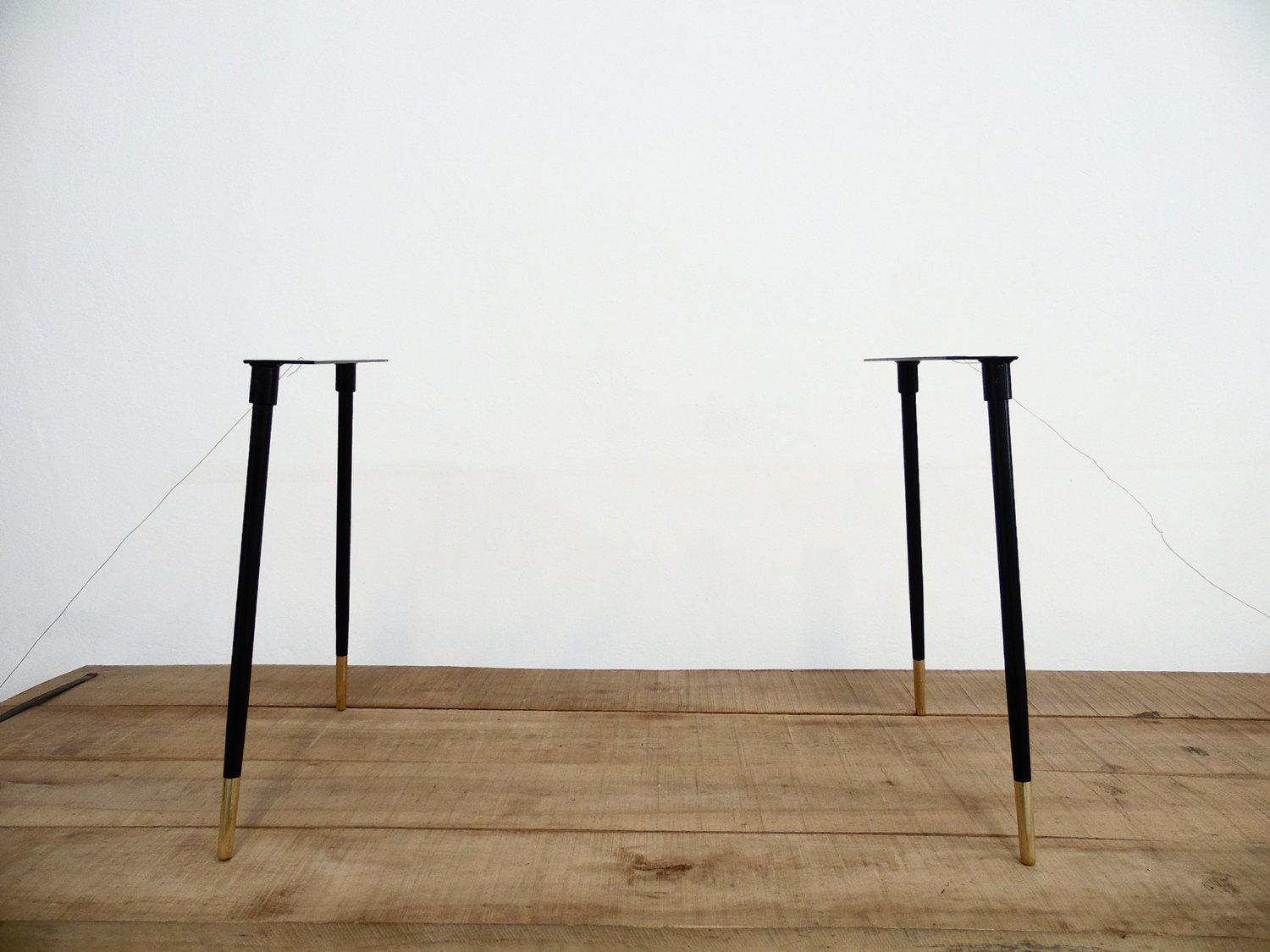 28" CIRID - Table Legs, 20" Base Width , Height 26" To 32" Set(2)