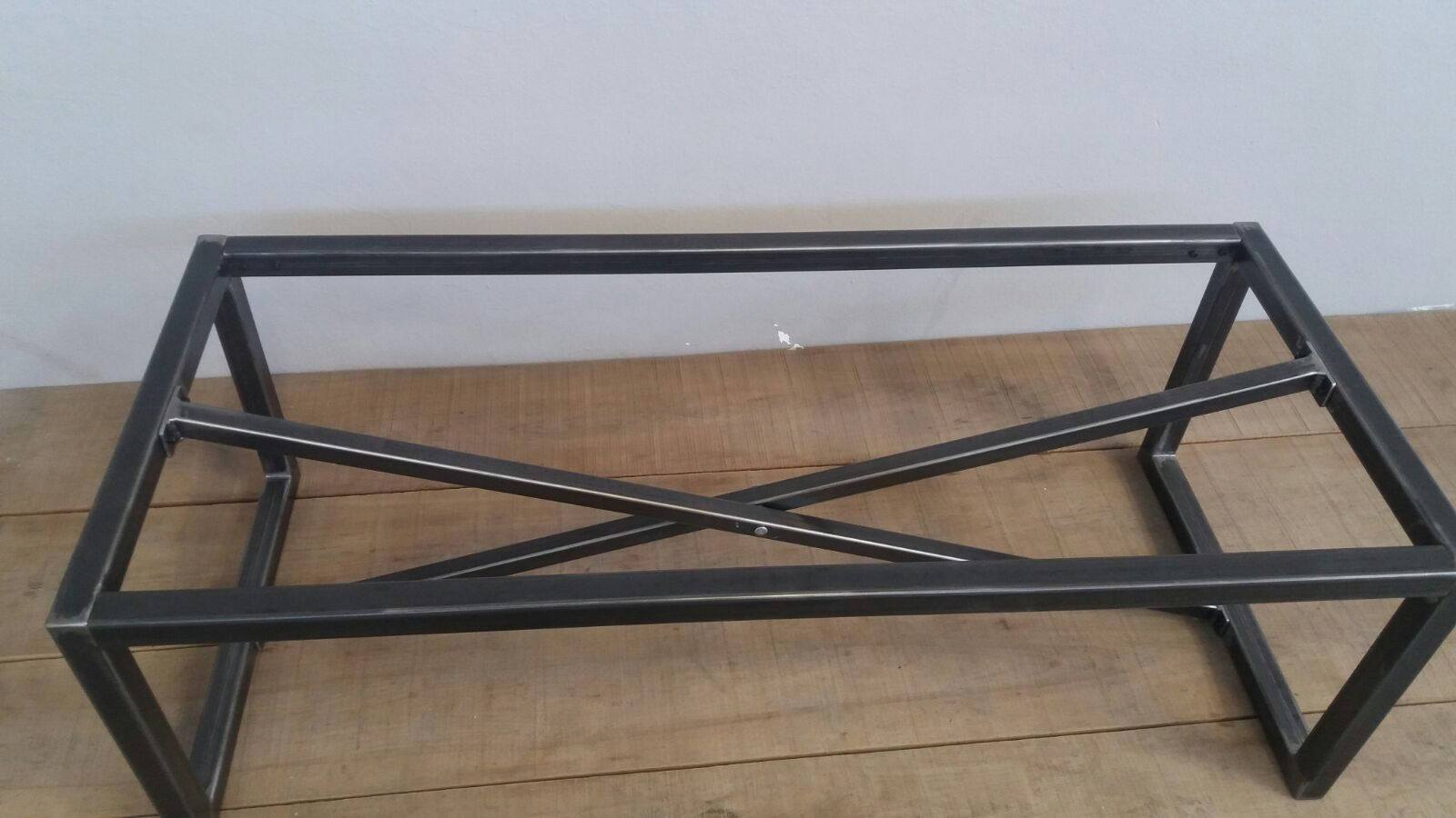 metal table base