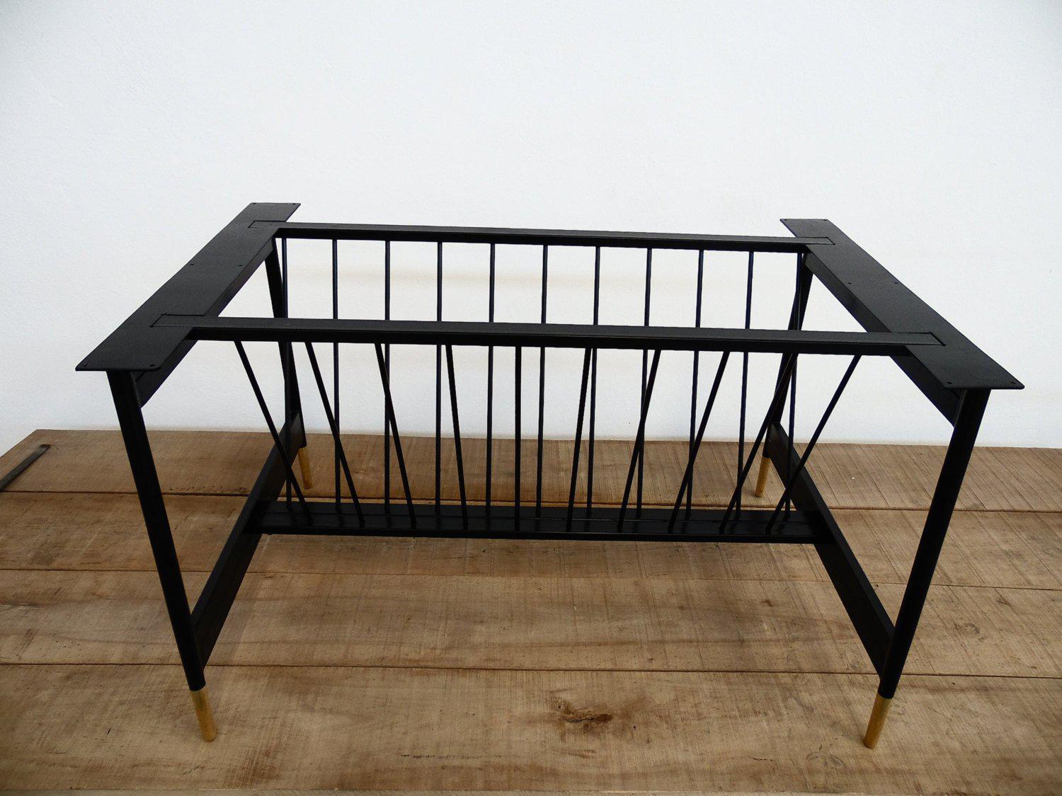 28" H X 28" D Long 46" MAGAZINE Table Base, Height 26" 32" Set(2)