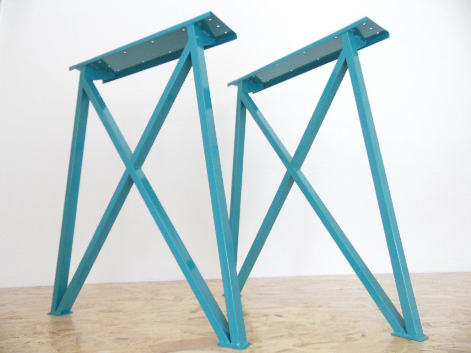 28" Table Legs, Butterfly Frame Table Legs,height 26" - 32" Set(2)