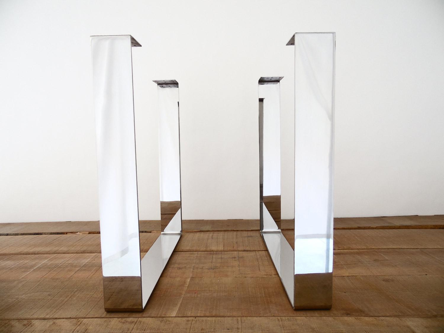 stainless steel table legs table base ,customizable dining table legs metal