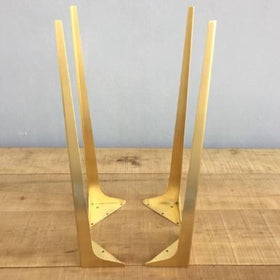 brass table legs