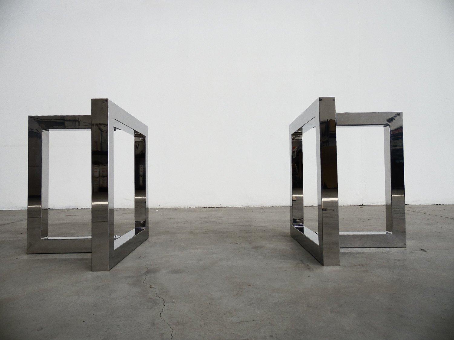 stainless steel table bases