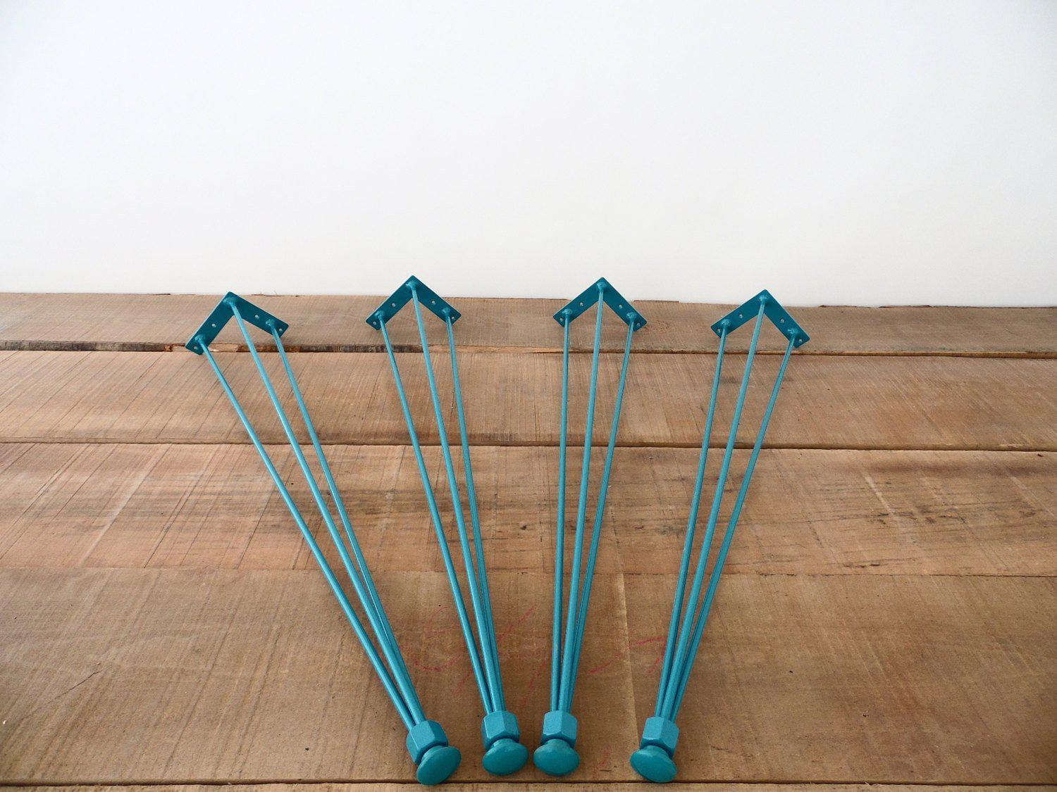 40" 3-pin-nuts Table Legs, Height 33" To 40" Set(4)