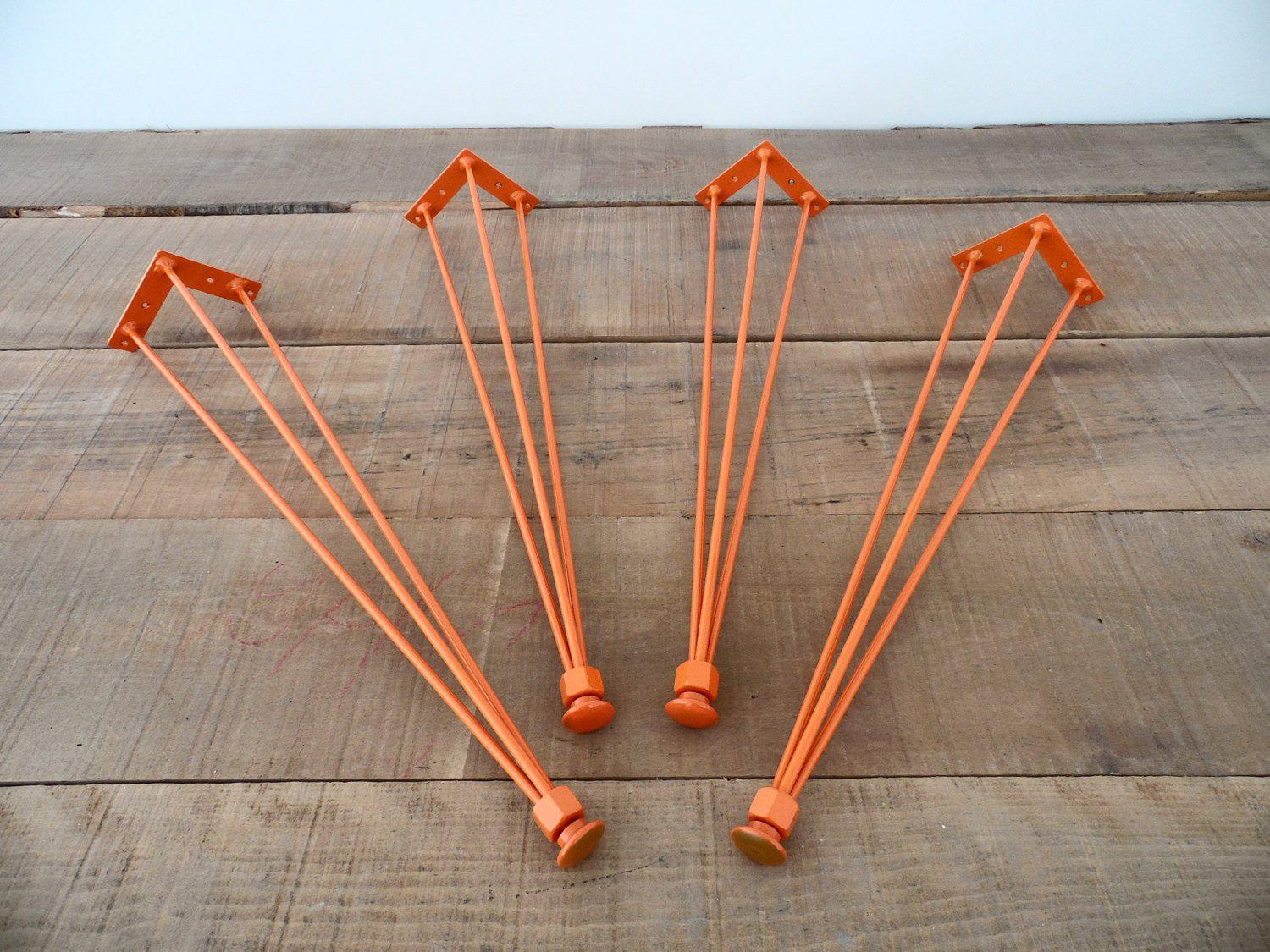 40" 3-pin-nuts Table Legs, Height 33" To 40" Set(4)