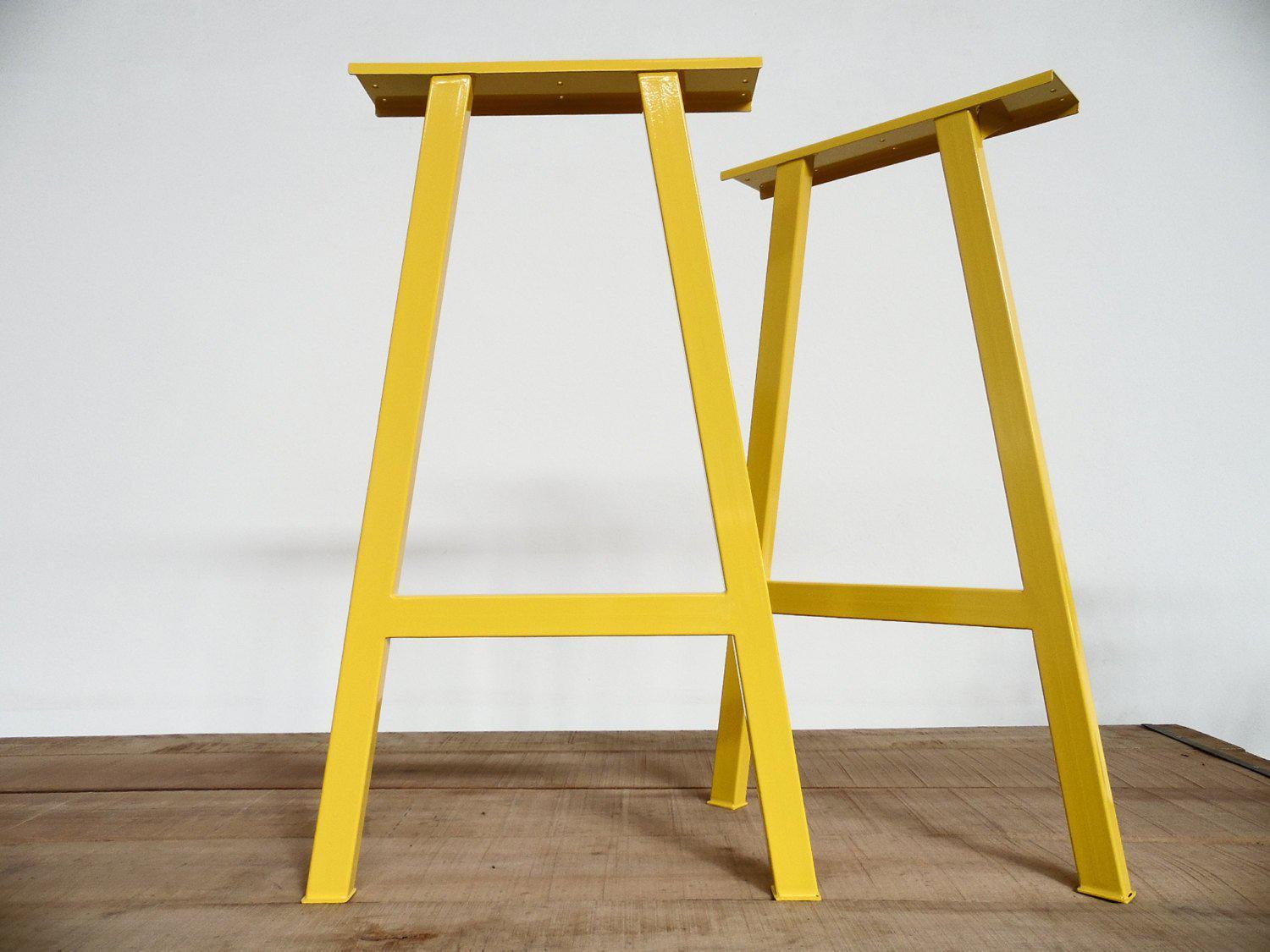 bar height metal table legs