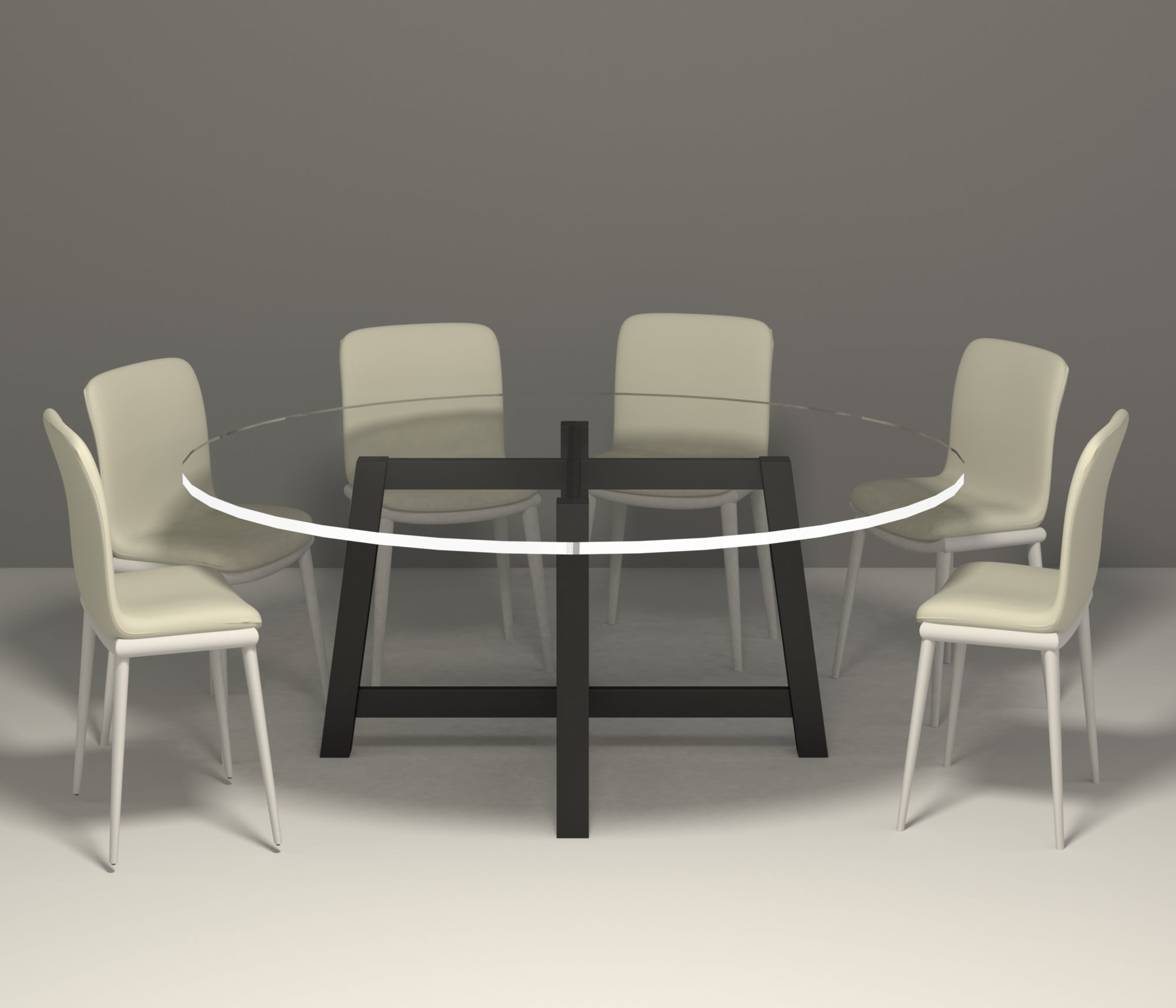 28" Burana2 Round Table Base For 72 '' Round Tables  | BURANA 48