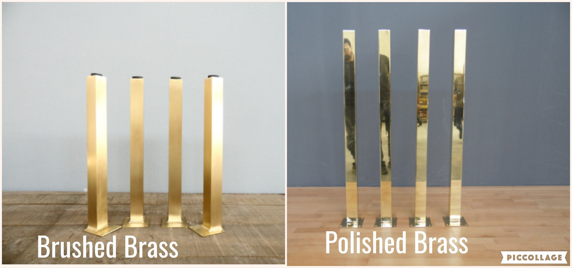 Metal Square Kitchen Island Stainless Steel  Post Table Legs