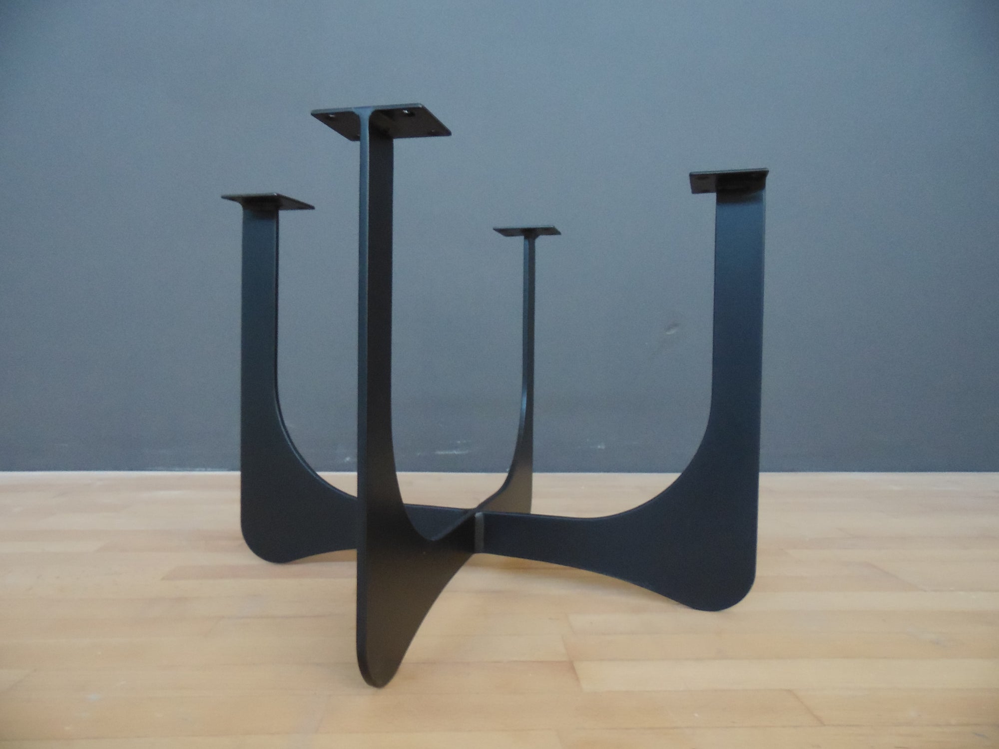Mid-Century Modern COFFEE Table Base | Vintage Inspired WAVE-19 Metal SIDE Table Legs