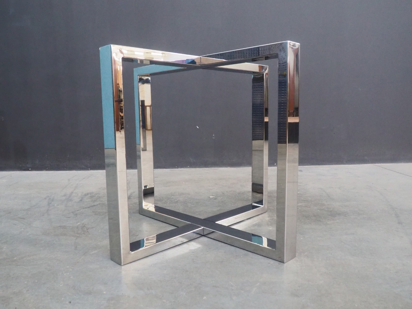 stainless steel table base for heavy duty table tops