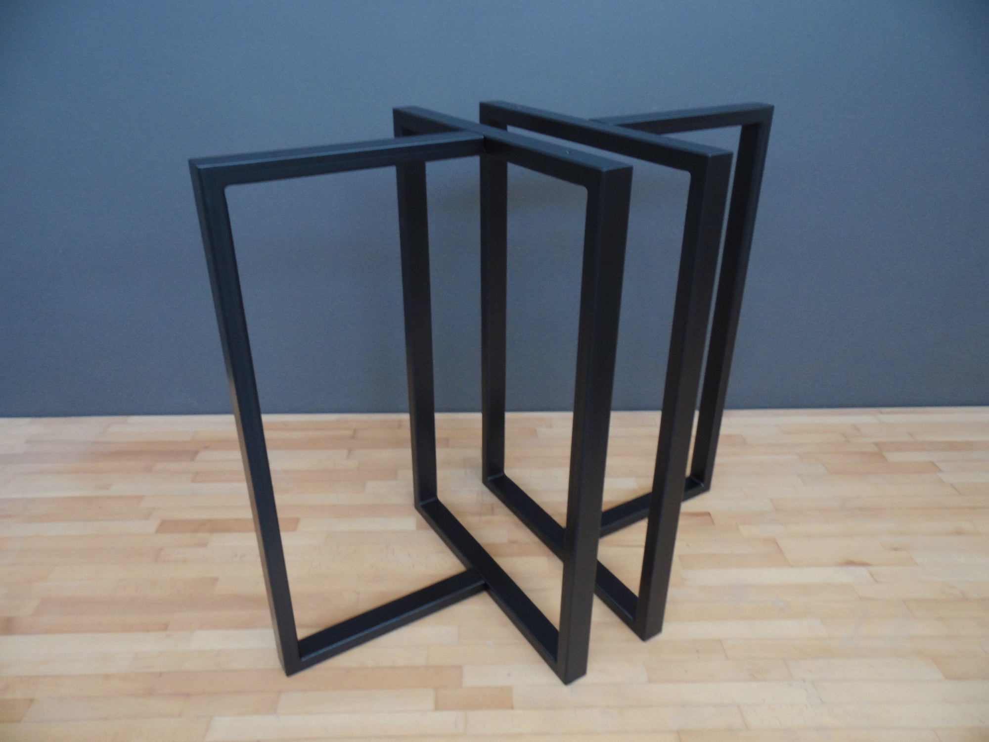 Bar Height Table Legs |40"- 28" X 16" T-look Trestle Table Legs | Height(36''-40 '')