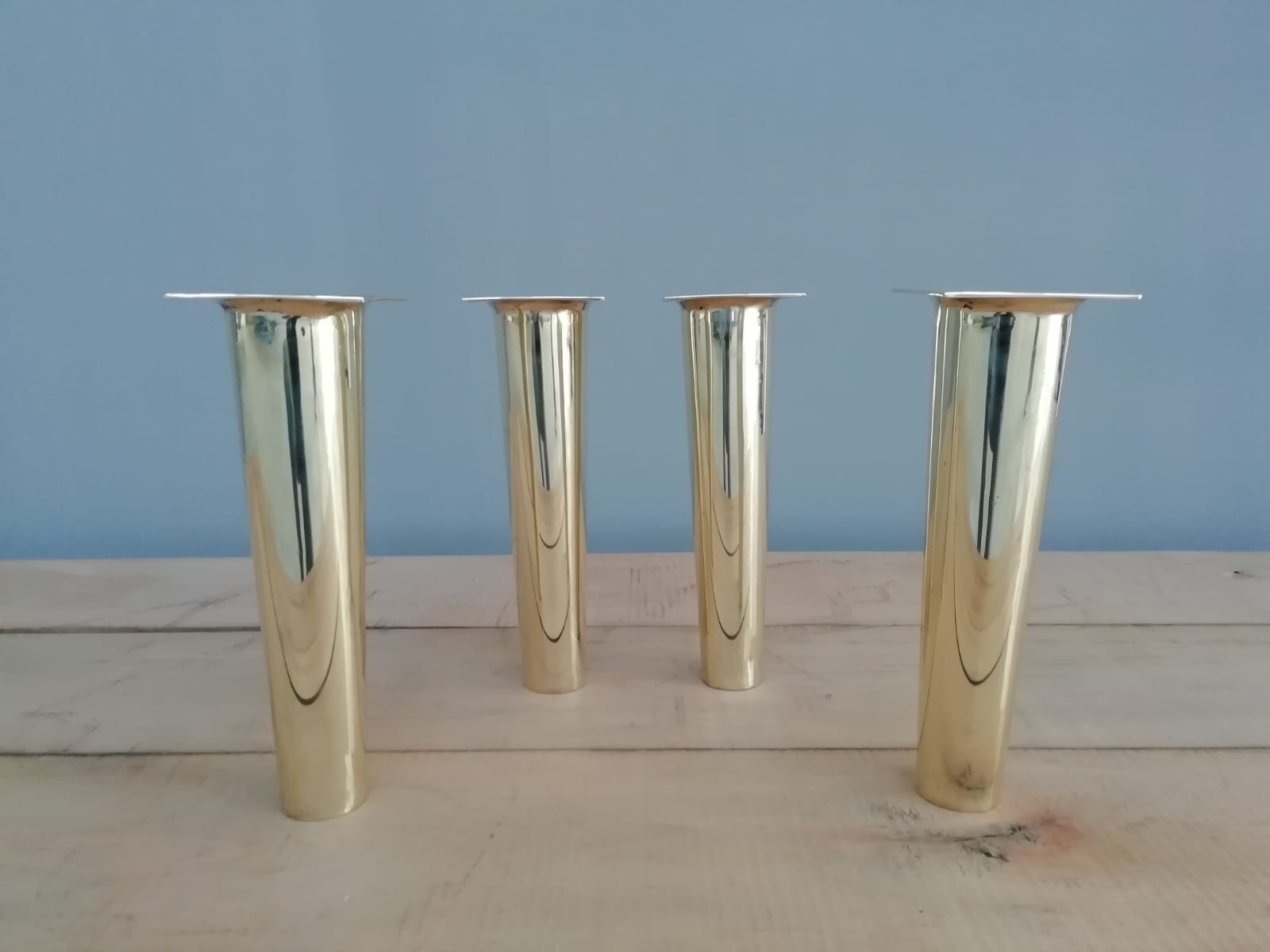 16" CONE Table Legs, Height 12" 17" Set(4)