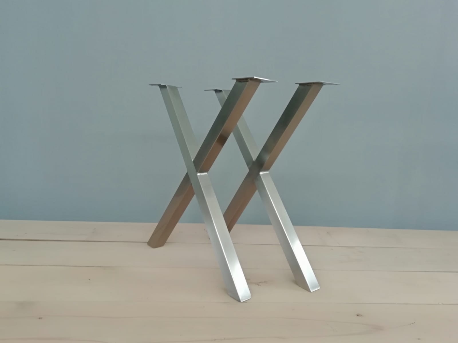square stainless steel table legs