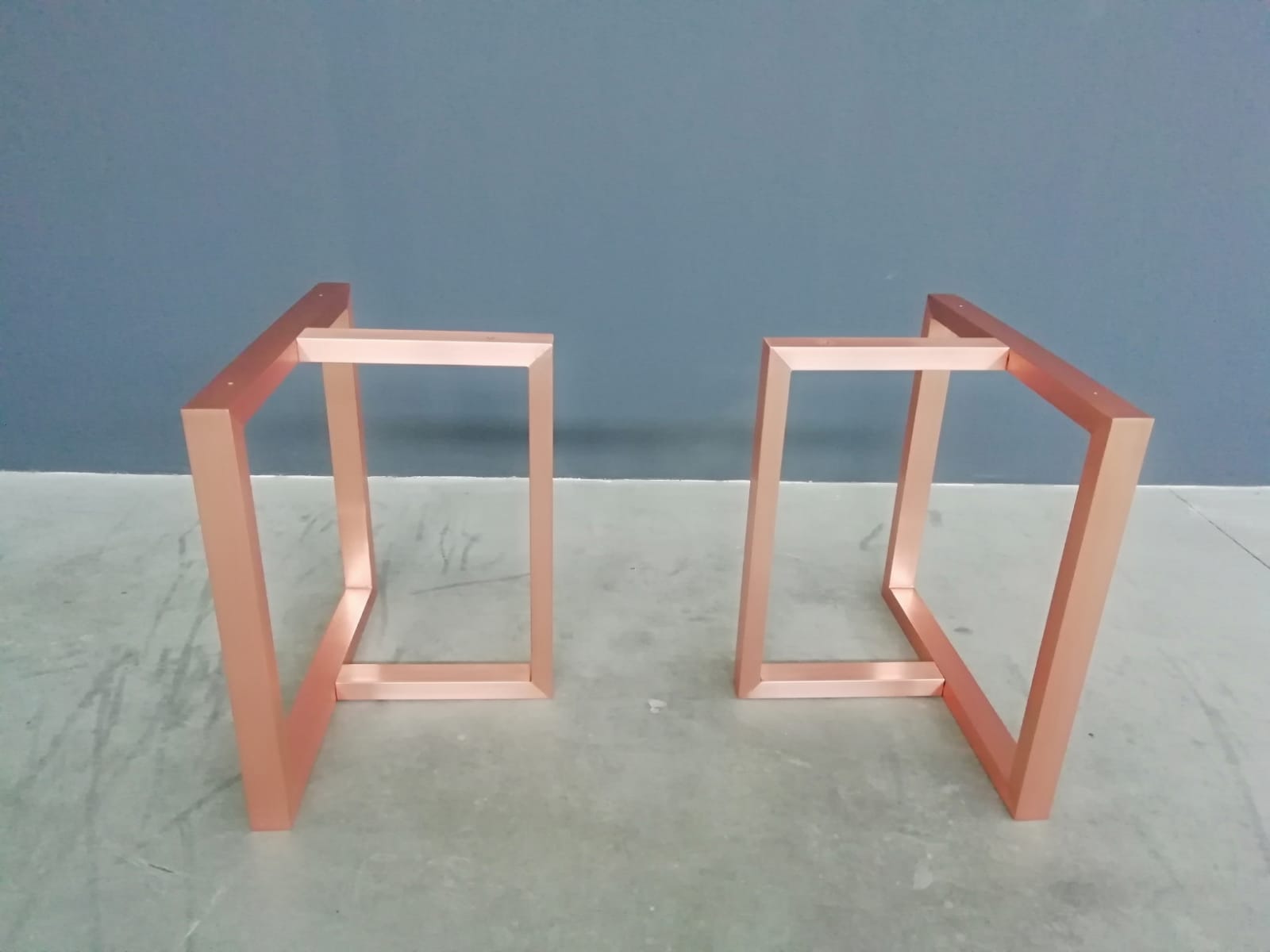 copper table legs sets for modern dining tables