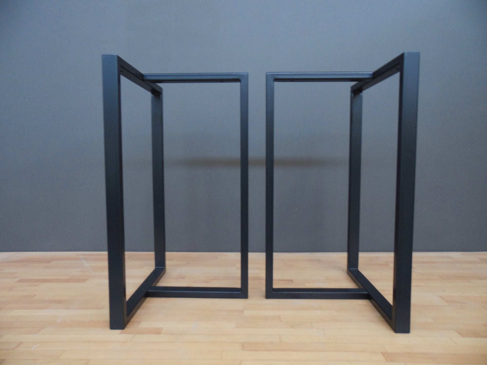 Bar Height Table Legs |40"- 28" X 16" T-look Trestle Table Legs | Height(36''-40 '')