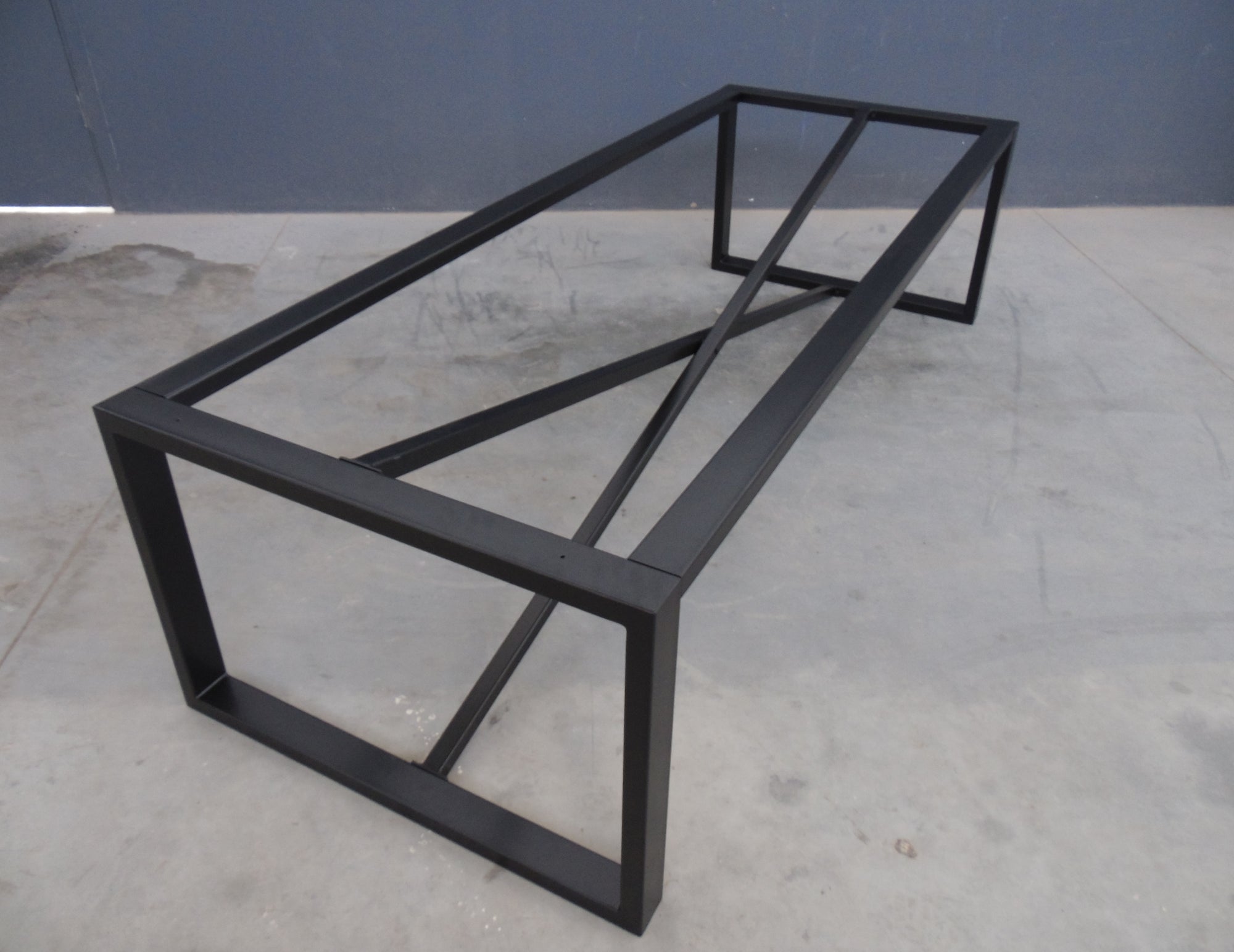 farmhouse dining table base by Balasagun