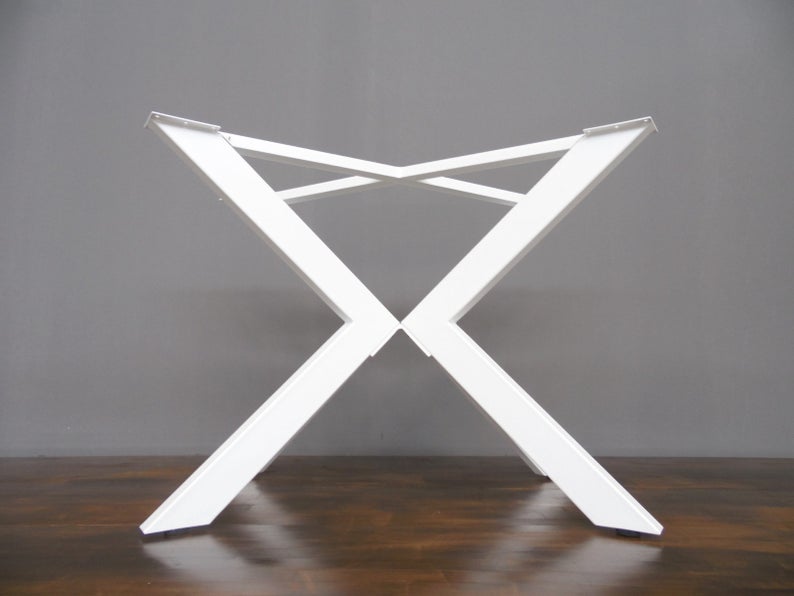 Round Metal Dining Table Base For 72 '' Round Tables , 28"H x 48” R TUG