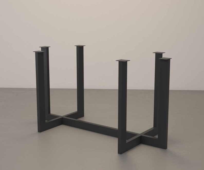 Steel Dining Table Base | Modern & Contemporary Office Table | Conference Table | HATTI 2452