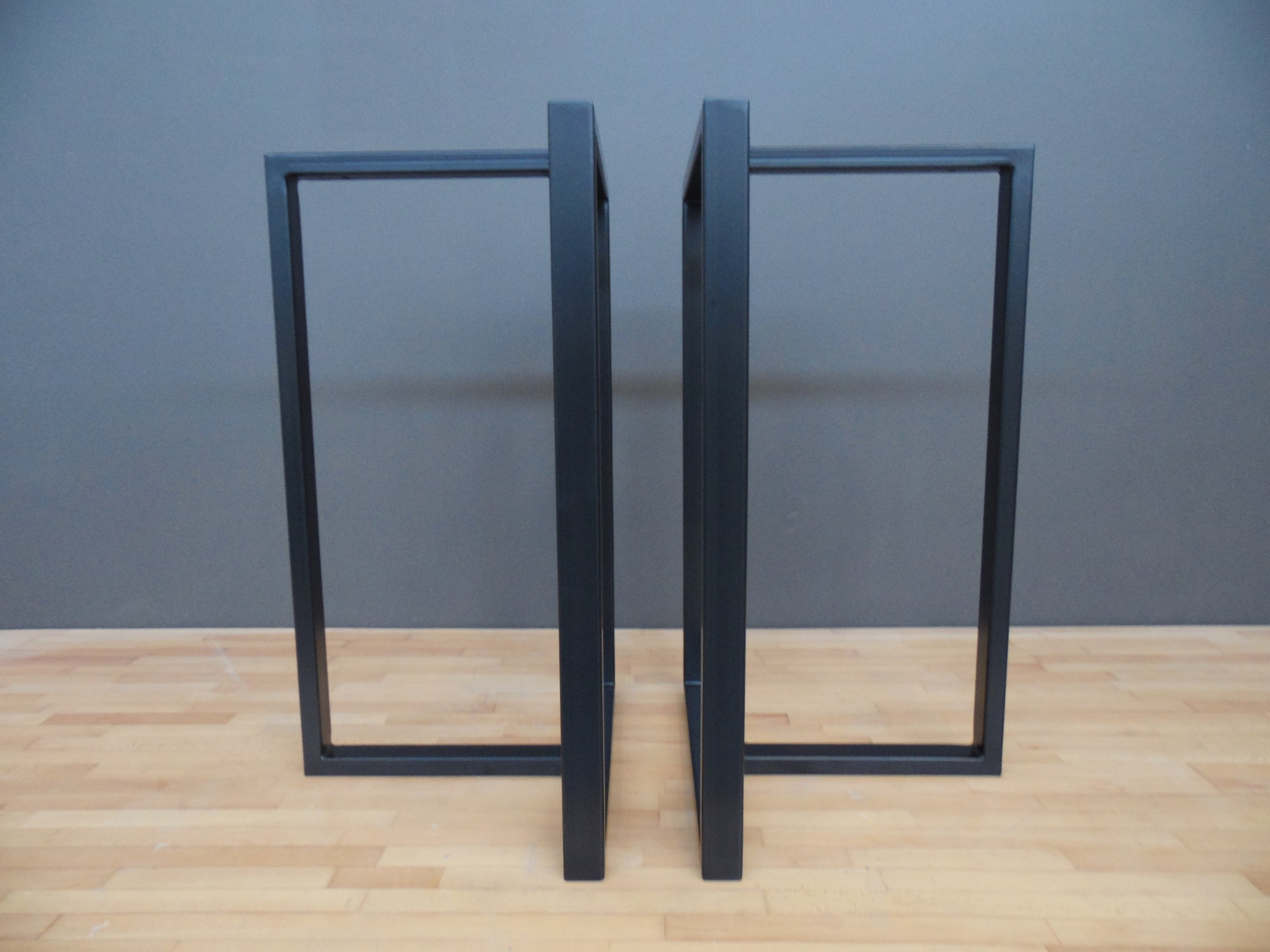 Bar Height Table Legs |40"- 28" X 16" T-look Trestle Table Legs | Height(36''-40 '')