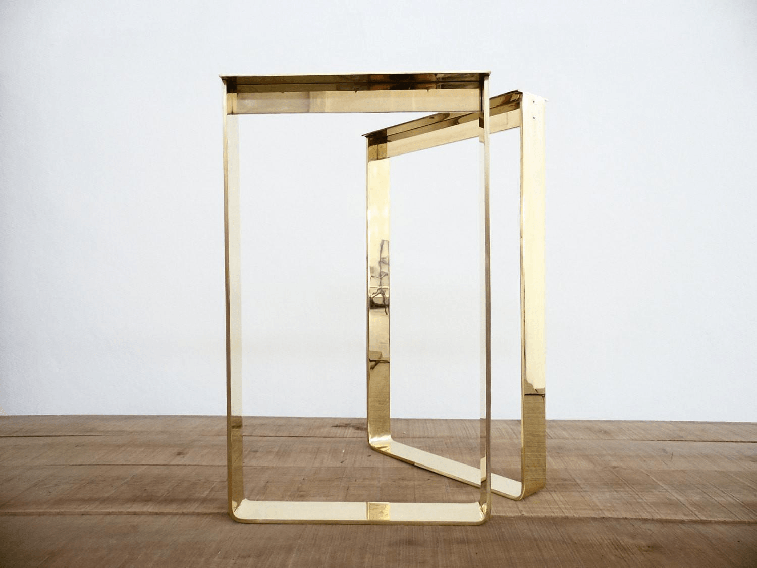 modern brass dining table legs