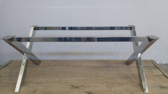stainless steel table base