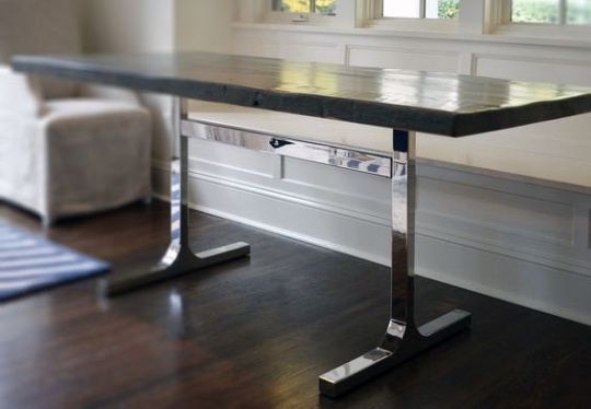 Kitchen table base stainless steel
