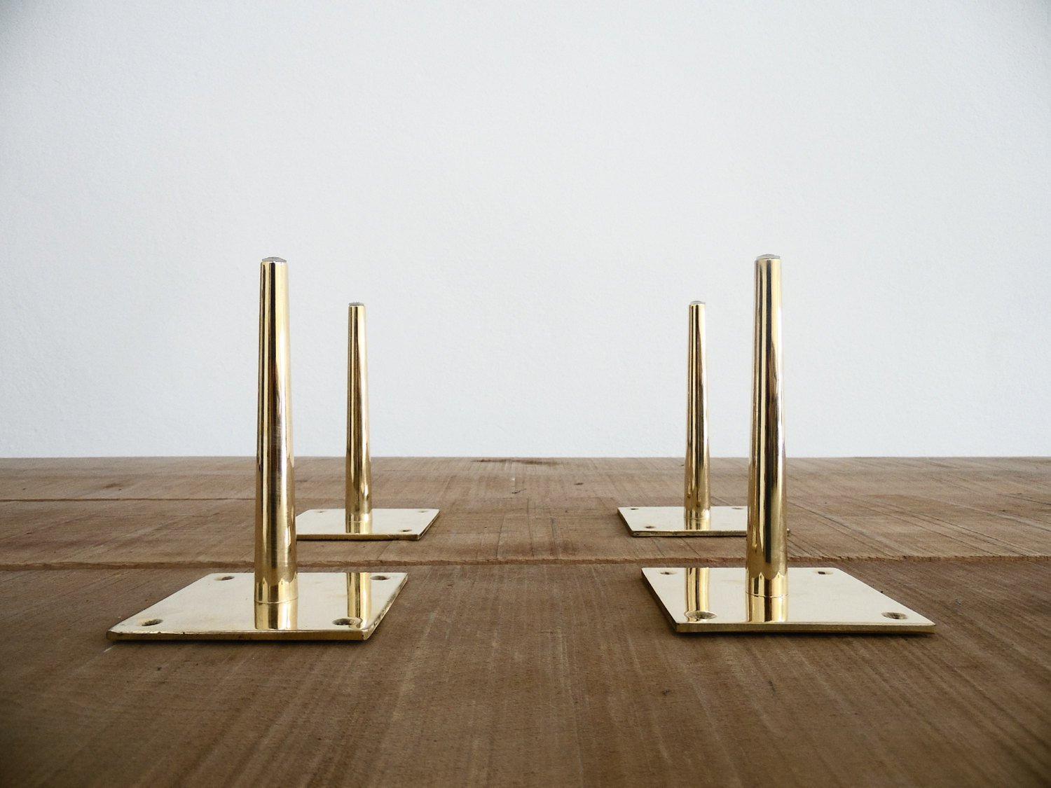 brass furniture legs