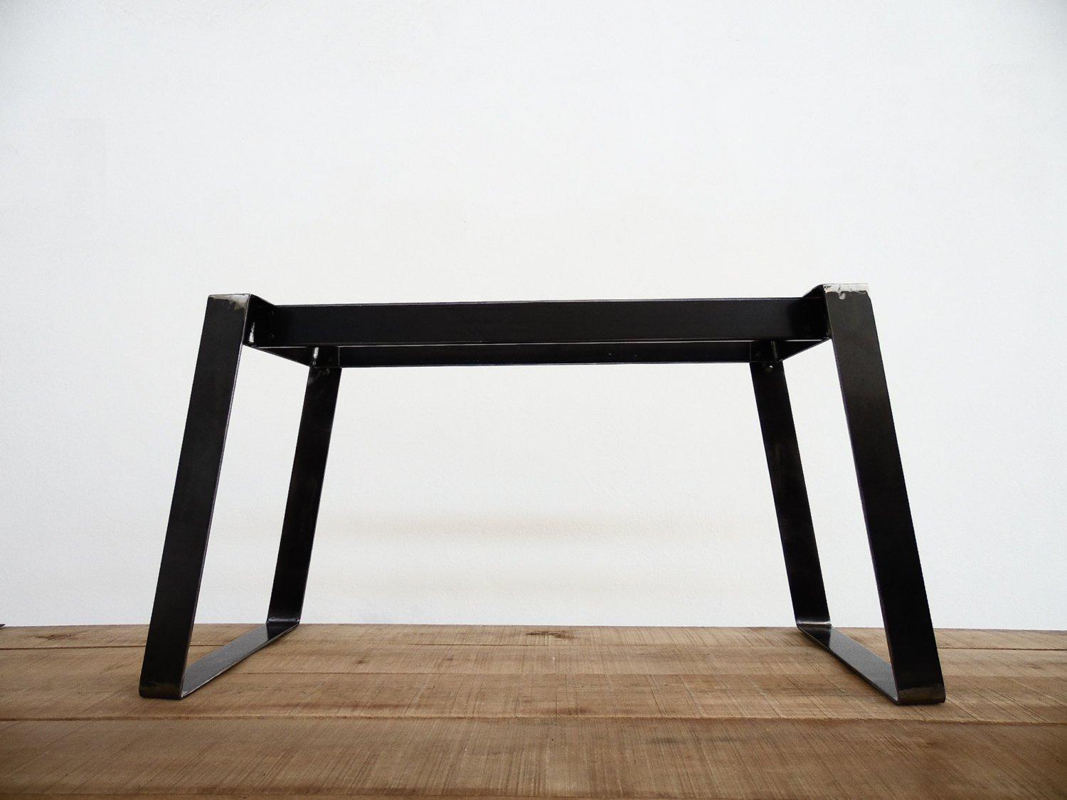 flat stel table legs