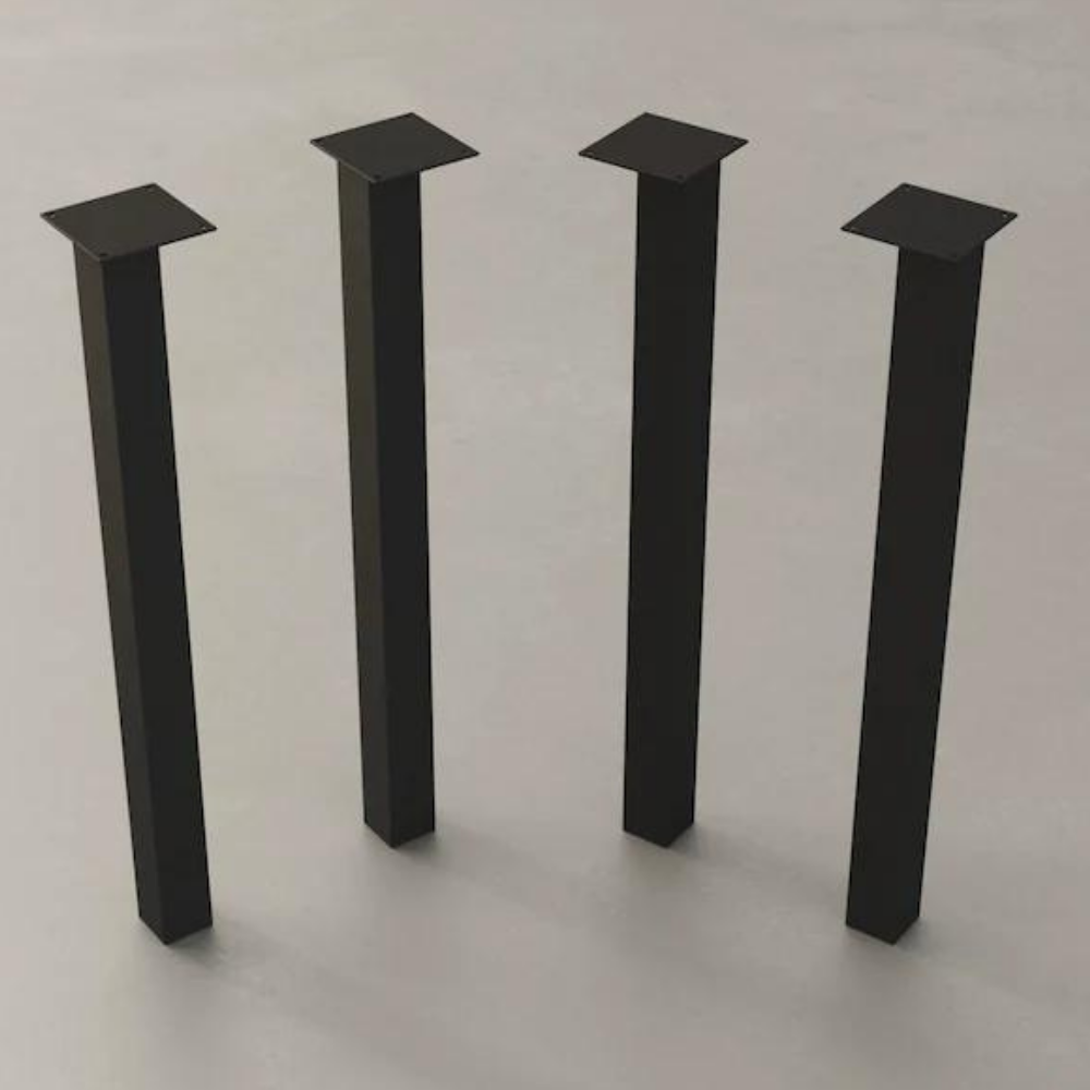 Counter Table Legs , 35” Steel BigPost Table Legs - A set of 4 legs
