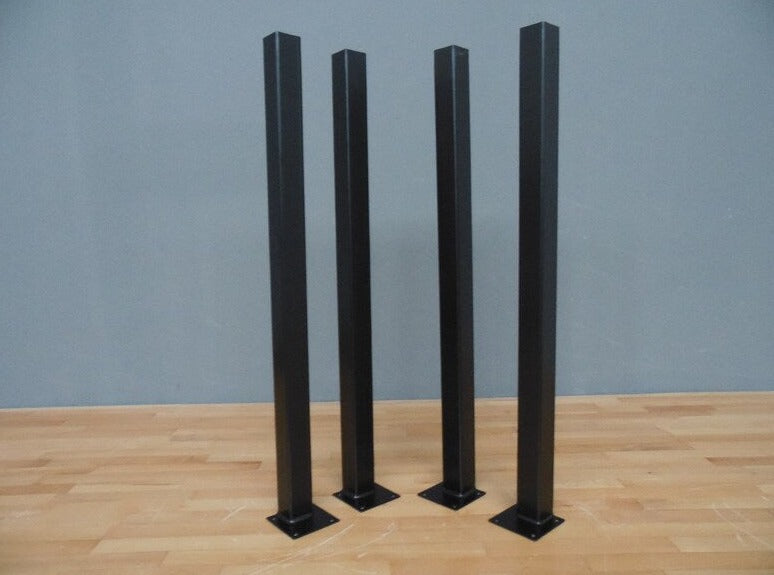 Counter Table Legs , 35” Steel BigPost Table Legs - A set of 4 legs