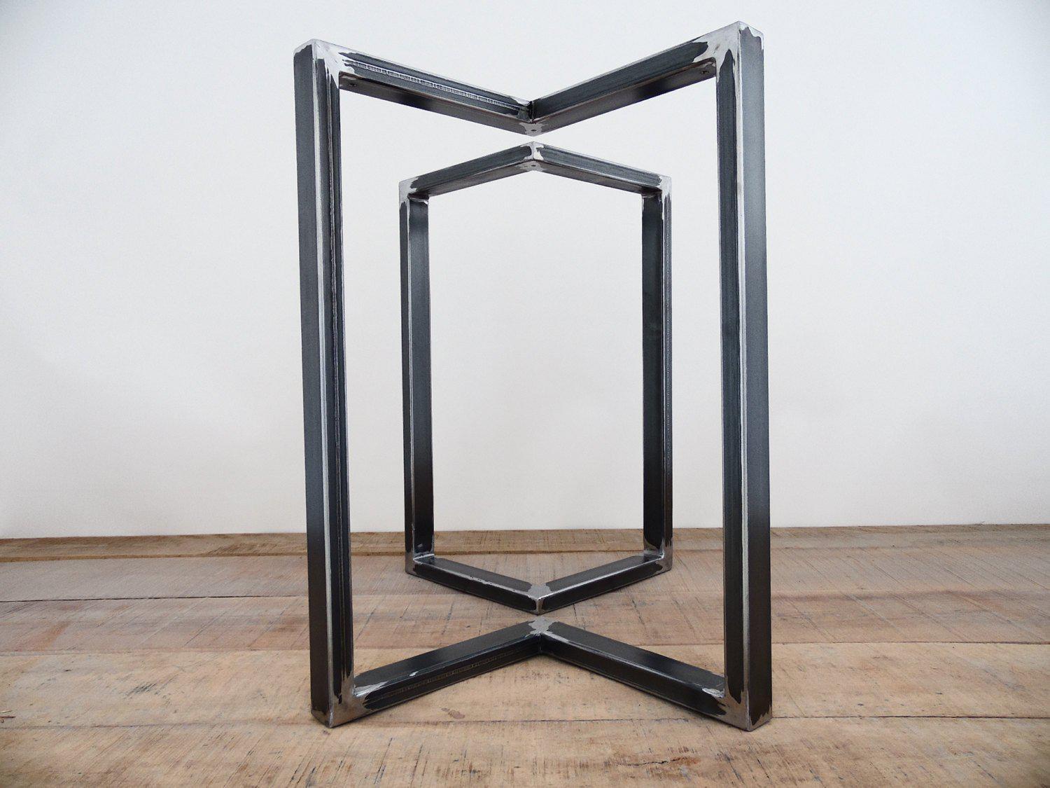 Bar legs for shop table