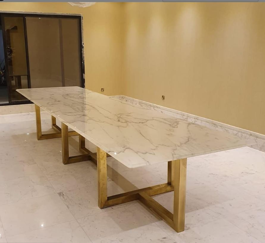 brass table legs and bases 
