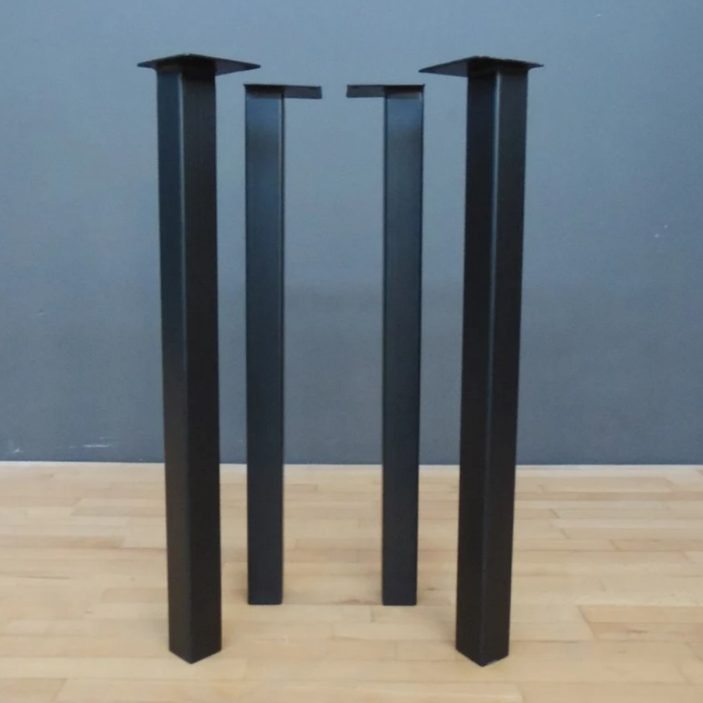 Counter Table Legs , 35” Steel BigPost Table Legs - A set of 4 legs