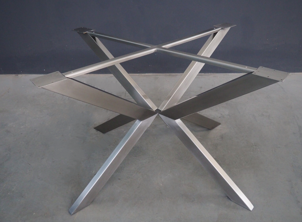 Round Metal Dining Table Base For 72 '' Round Tables , 28"H x 48” R TUG