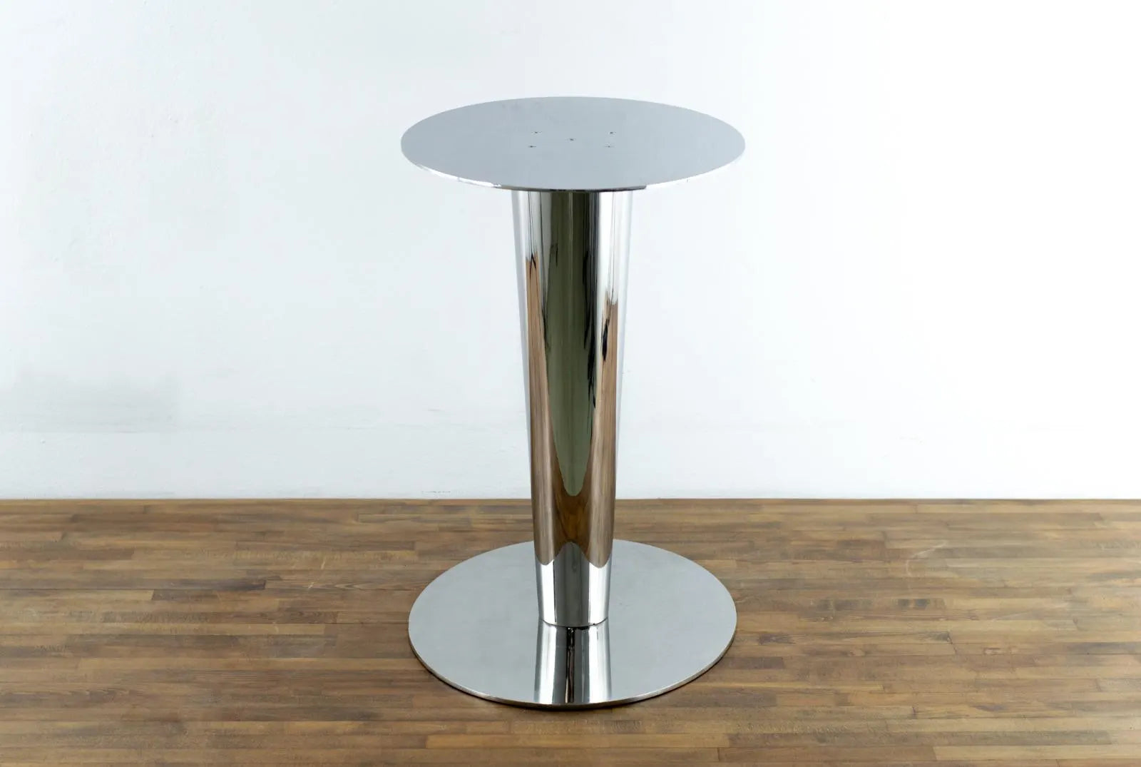 Stainless Steel Pedestal Table Base | Tulip S